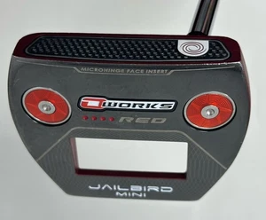 Odyssey O Works Jailbird Mini Putter Red Steel Shaf, Rechtshänder RH 34" - Bild 1 von 16
