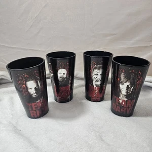 Funky The Walking Dead Pint Glasses Set Of 4 - Picture 1 of 6