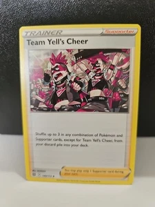 Team Yell's Cheer Uncommon - 149/172 SWSH Brilliant Stars - Picture 1 of 2