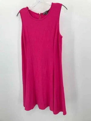 Pre-Owned Donna Ricco Pink Size Large Shift Knee Length Sleeveless Dress - Imagem 1 de 3