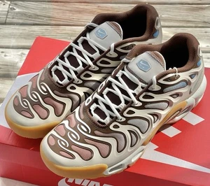 NIKE UNISEX Air Max Plus Drift Phantom LT Armory Blu/Avorio/Marrone Uomo Taglia 8,5M - Foto 1 di 19