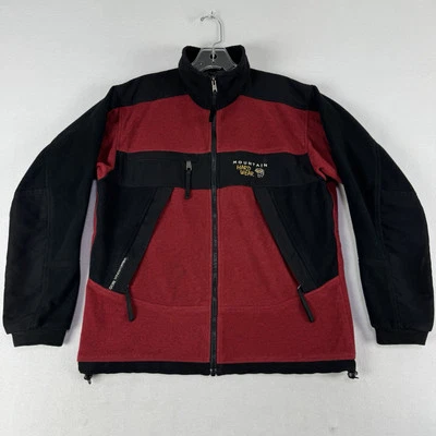 Chaqueta polar Mountain Hardwear para hombre pequeña Gore Windstopper senderismo roja EE. UU. USADA EN EXCELENTE ESTADO Foto 1 de 4