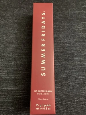 SUMMER FRIDAYS Lip Butter Balm Cherry 15g - Image 1 of 4