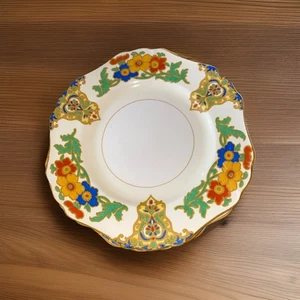 JOHN MADDOCK & SONS England Luncheon Dinner Cairo Plate 9”Art Deco Royal Ivory - Picture 1 of 4