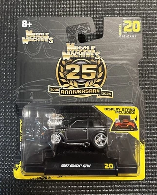 Muscle Machines 25 aniversario 1987 Buick GNX #20 Foto 1 de 4