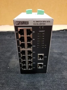 Phoenix Contact 2891933 FL SWITCH SFN 16TX Ethernet Switch Neuwertig - Bild 1 von 5