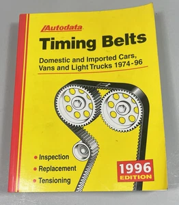 Autodata Timing Belts Domestic/Imported Cars/Vans/Light Trucks 1974-97 1998 Ed - Picture 1 of 4