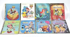Lot of 8 Disney Little Golden Books / Lion King / Toy Story / More! - Imagen 1 de 10
