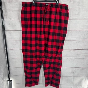 Polo Ralph Lauren Pijama Pantalones Rojo Negro Cuadros Ropa de Dormir Ropa de Salón 2XL NUEVO - Imagen 1 de 9