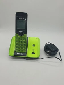 Telefono cordless Vtech modello CS6519-15 telefono verde con caricatore culla - Foto 1 di 4