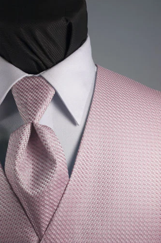 Nuevo chaleco y corbata de esmoquin de lujo con patrón veneciano Foto 1 de 1