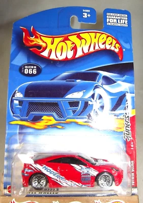 Toyota Celica 2002 Hot Wheels #66 Tuners Series 4/4 rojo con radios de encaje cromados Foto 1 de 4
