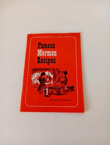 Vintage Famous Mormon Recipes Winnifred Jardine 1967 Paperback - Picture 1 of 5