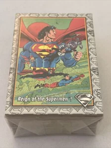 The Return Of Superman Full Set Of 100 Trading Cards - SkyBox 1993 MINT rare - Picture 1 of 2