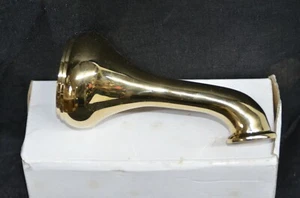 Kingston Brass 5" Tub Spout ONLY Polished Brass Solid Brass Trimscape K184C2 - Picture 1 of 9