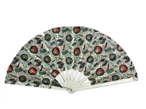 Ventilador plegable a mano Minnie Daisy Hocus Pocus Sanderson Sisters Disney nuevo con etiqueta - Imagen 1 de 1