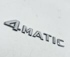 2006-2012 Mercedes R350 4Matic Emblem Letters Logo Badge Rear Chrome 4Matic Oem