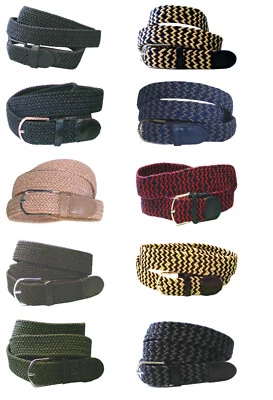 Stretchgürtel Gürtel Flechtgürtel Elastikgürtel Jeansgürtel unisex 3 cm breit  - Bild 1 von 4