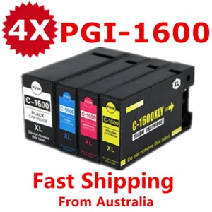 Non-OEM PGI1600XL PGI 1600XL Ink Cartridge For Canon maxify MB2060 MB2360 MB2160 - Picture 1 of 26