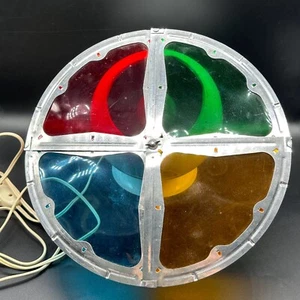 Vintage Penetray Motorized Rotating Color Wheel Eyeball Spotlight - Picture 1 of 14