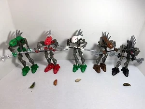 LEGO Rahkshi LOT: Lerahk 8589 + Turahk 8592 + Panrahk 8587 + Kurahk 8588 + 8591 - Picture 1 of 6