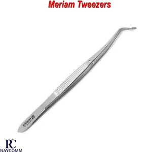 Medizinische Krankenpflege Baumwolle & Verband Gewebe Pinzette Dental Meriam Pinzette Tierarzt Werkzeug - Bild 1 von 5