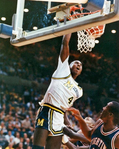 Michigan Wolverines GLEN RICE Glossy 8x10 Photo Basketball Print Poster Cover