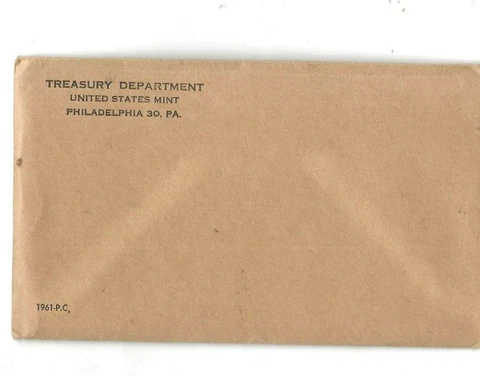 1961 5-piece proof set * Cover