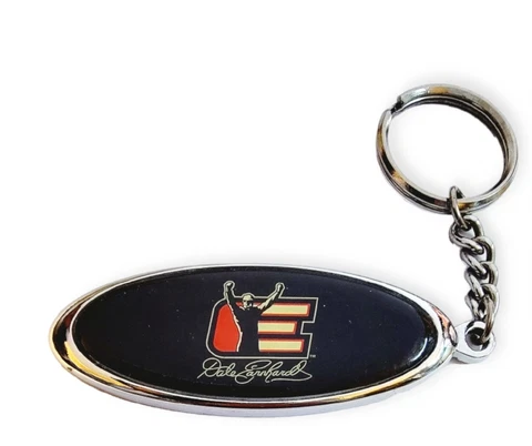 Dale Earnhardt Senior Keychain 2002 Nascar Car Racing E Logo Souvenir Keyring Cover