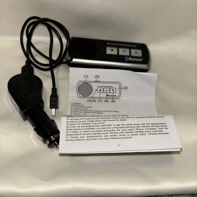 Altavoz Inalámbrico Bluetooth Manos Libres Multipunto Altavoz.Probado,Funciona. Foto 1 de 4