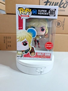 Funko POP! Heroes - DC Superheros # 301 Harley Quinn Gamestop Exclusivo - Imagen 1 de 6