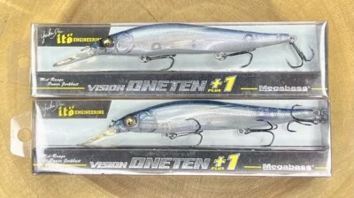 Megabass (Lote de 2) Ito Vision OneTen + 1 Jerkbaits Suspendentes, ¡Envío Gratis! Foto 1 de 4