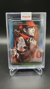 2021 Topps Project 70 Mike Trout Card #853 By Andrew Thiele - Picture 1 of 1