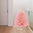 Pink Unlit Christmas Tree Whole Tree Xmas Tree for Indoor Hotel