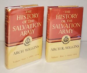 The History of The Salvation Army Volume 4 & 5 -  1886-1914 by Wiggins Arch HCDJ