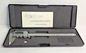 Fisher Scientific Electronic Digital Caliper Hardened Stainless Steel 8 Inch - Picture 1 of 9