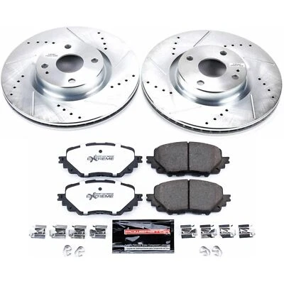 PowerStop Disc Brake Kit - Front - Fits Fiat 124 Spider 2017-2020, Mazda MX-5 Mi - Image 1 of 4