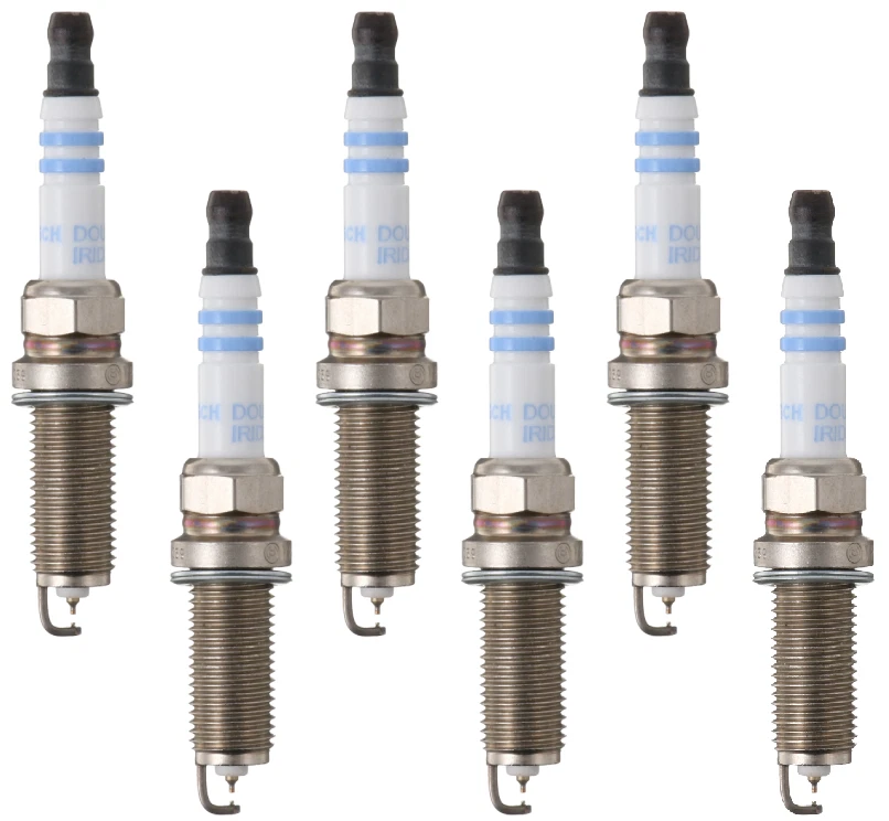 Juego de 6 bujías Bosch para Nissan Altima, 370Z, Máxima, Pathfinder, Quest Foto 1 de 1