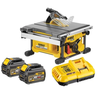Dewalt DCS7485T2 54V Brushless 210mm Table Saw With 2 x 6.0Ah Battery & Charger - Image 1 of 4