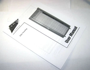 Elite Tanning Bed User Manual ESB Standup Tanning Unit Manual Book Over Door Bed - Picture 1 of 2