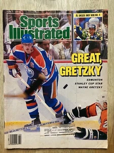 SPORTS ILLUSTRATED Wayne Gretzky, Edmonton Oilers - June 1, 1987 - Foto 1 di 1