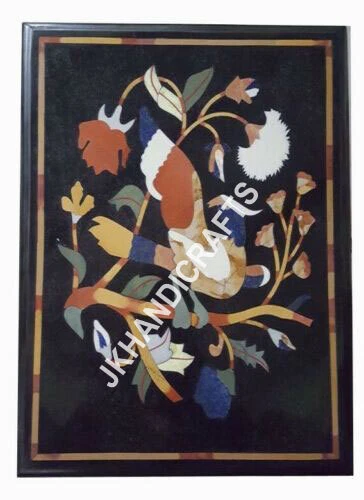 18" X 24" Elegant Floral Design Inlay Work Wall Penal Bedroom dying-room Decor   - Image 1 of 1
