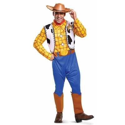 Hombre Oficial Disney Clásico Toy Story Woody Disfraz Adulto Vaquero Vestido Elegante Foto 1 de 4