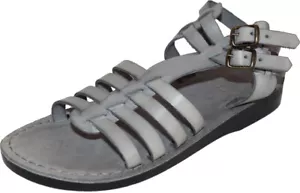 Holy Land Market Unisex Adults/Children Genuine Leather Biblical Sandals/Flip - Picture 1 of 11
