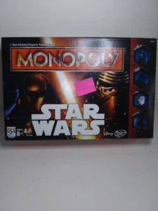 Hasbro Disney Star Wars Monopoly Board Game Just Missing 1 Piece = Great Price4U - Picture 1 of 10