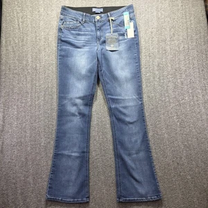 Democracy Jeans Damen 14 blau Kathryn Bootcut Ab Solution Itty Bitty Boot - Bild 1 von 12