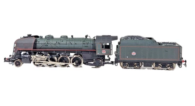 Jouef HO SNCF 141 R 416 Mikado Steam Locomotive 8274 Green Train Tested Runner. - Image 1 of 4