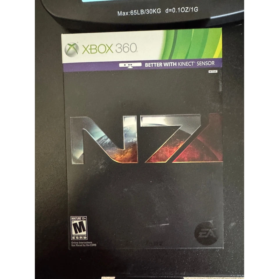 Videojuego Mass Effect 3 N7 Edición Coleccionista (Microsoft Xbox 360, 2012) Foto 1 de 4