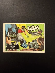 1966 OPC SET BREAK #44 BLACK BAT CARD PRINTED IN CANADA VG- EX! - Picture 1 of 2