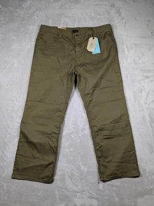Prana Herren 40x28 torfgrün Bridger Jeans 5 Taschen Outdoor gerade Wandern Neu mit Etikett - Bild 1 von 16